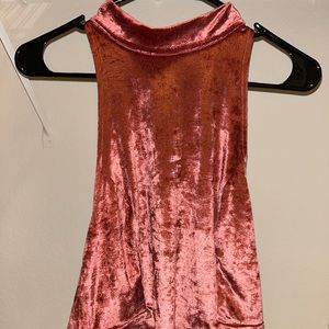 Free People Velvet Top